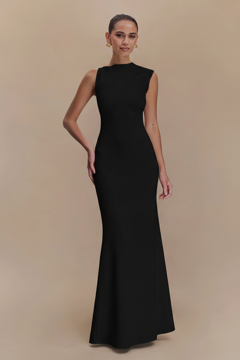 Aeria elegant backless bandage maxi Dress – Aclosy