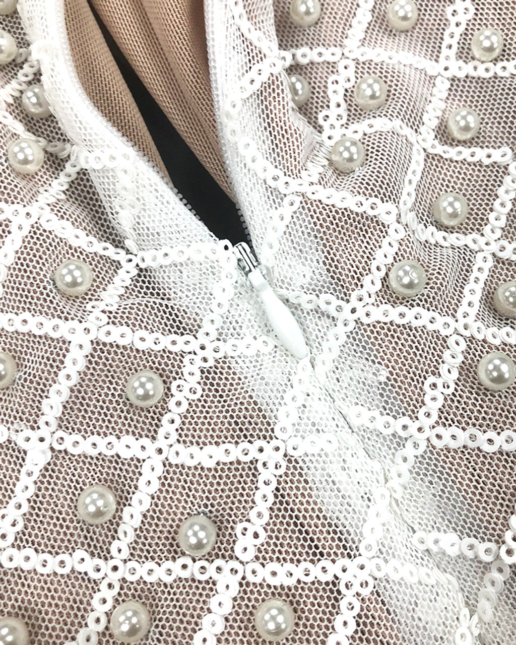 GARINA ELEGANT MINI RHINESTONE DRESS