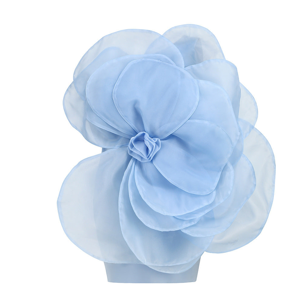 Aluya Oblique Shoulder Elegant Dress