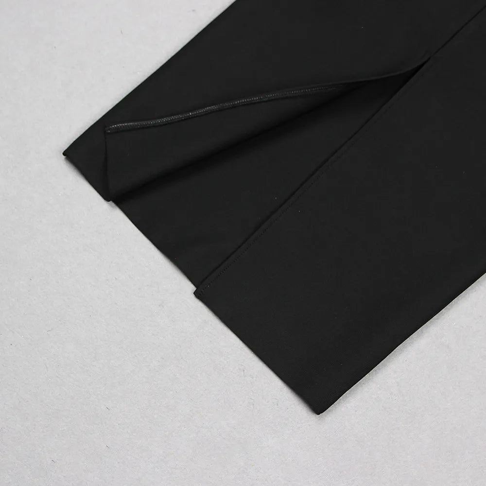 Alyia One Shoulder Red Rose Mid Dress