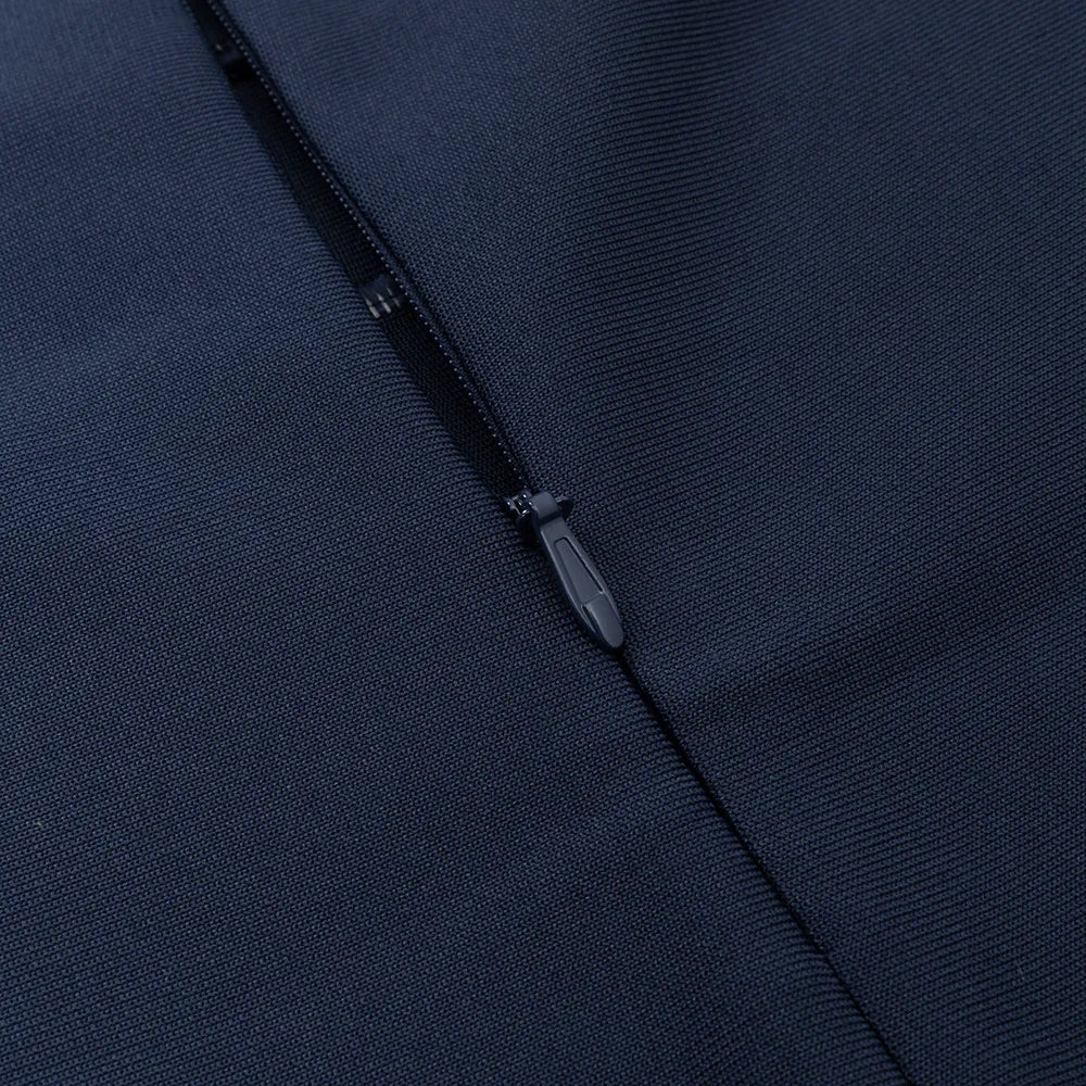 Belika Slit One shoulder Midi Bandage Dress