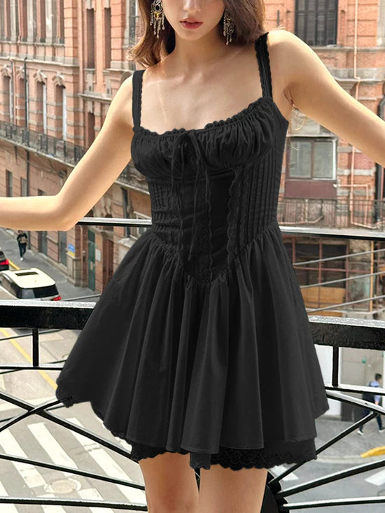 Women's Adjustable Steel Ring Dress aclosy