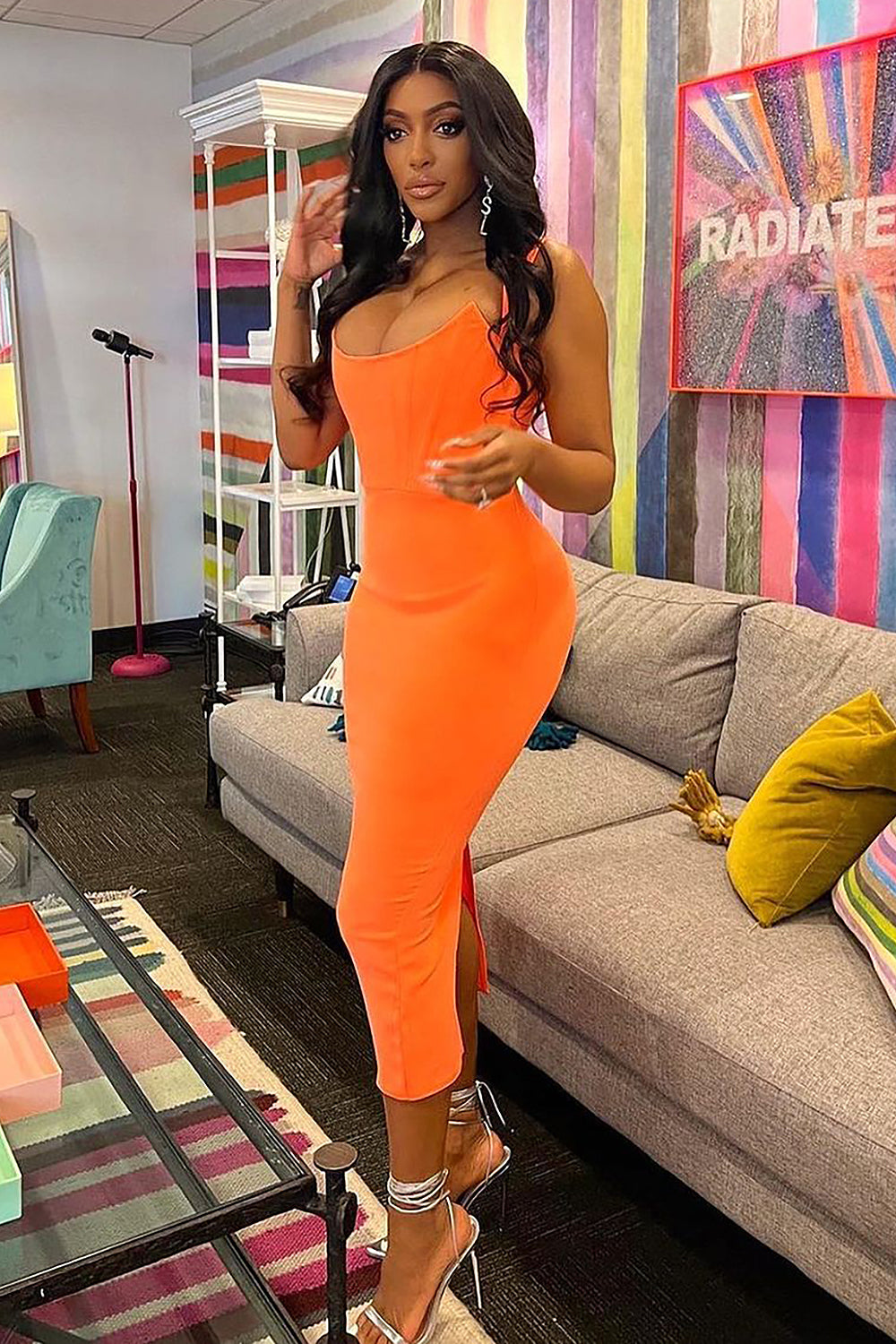 Women's Sleeveless Slim Fit Bandage One-piece Dress Aclosy