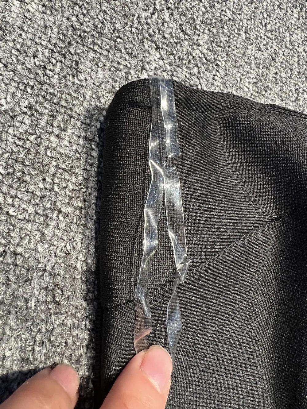 Elegant Black Cutout Maxi Dress