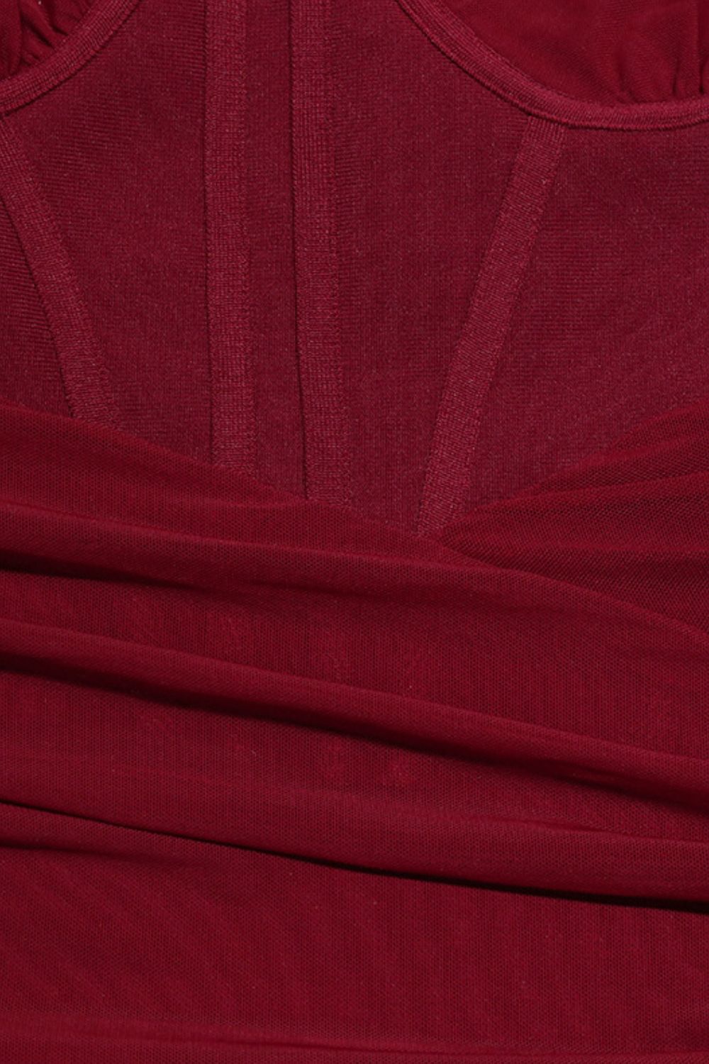 Winy Cutout One-Shoulder Midi Bandage Dress-Lem Trendsi