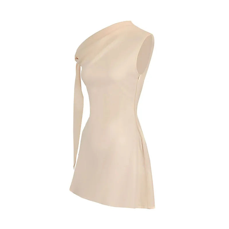 Rhain One Shoulder Mini Dress