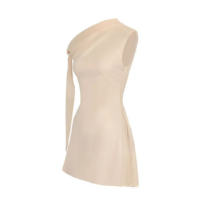 Rhain One Shoulder Mini Dress