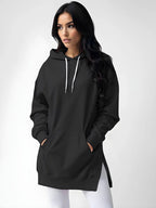 Women's Mouse Bag With Shoulder Sleeve Hooded Casual Sweatshirt null
