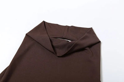 Sleeveless Vest Slim Fit Long Dress Suit