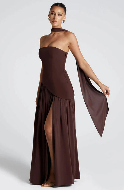 Malana Off shoulder Maxi Dress
