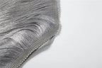 Elika Silver Backless Party Mini Dress