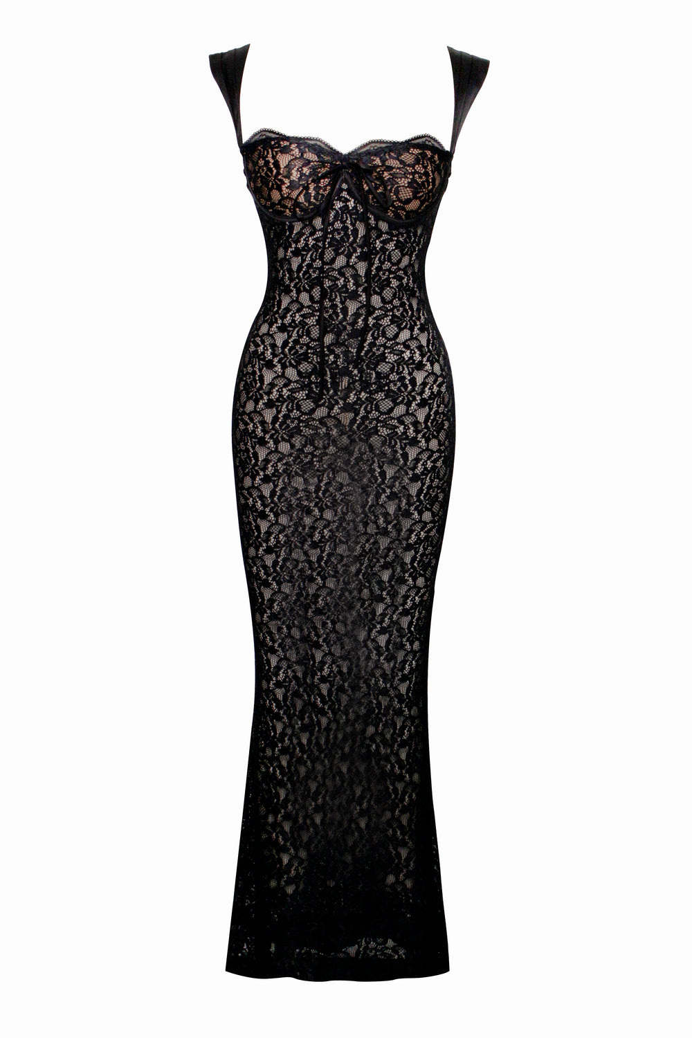 Cerla Lace Maxi Dress