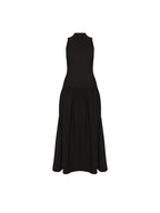 Chic Elegantly  Backless Slim Fit Satin Dress