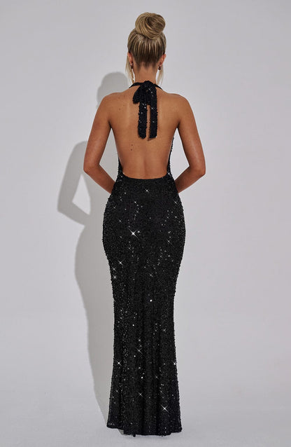 CHIC MELU SPARKLE MAXI DRESS