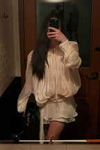 LARA RUFFLE MINI DRESS