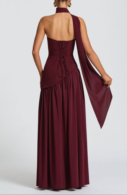 Malana Off shoulder Maxi Dress