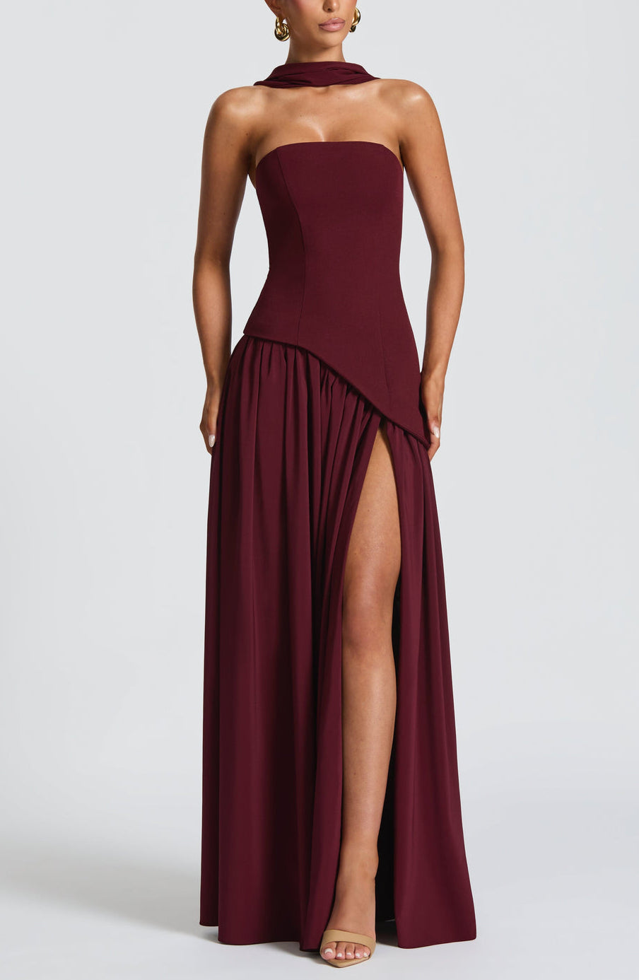 Malana Off shoulder Maxi Dress