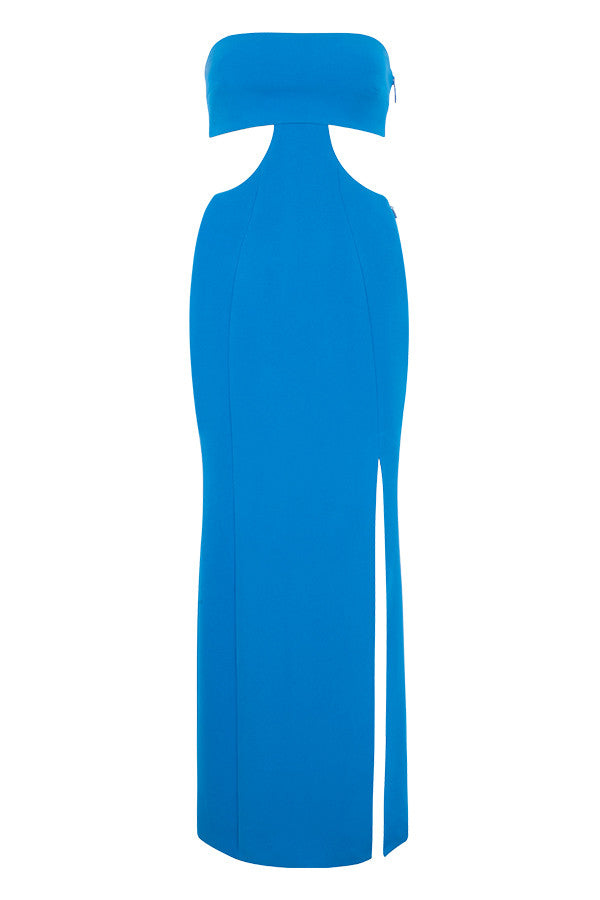 CHARMING STRAPLESS HIGH SLIT PROM DRESS Aclosy