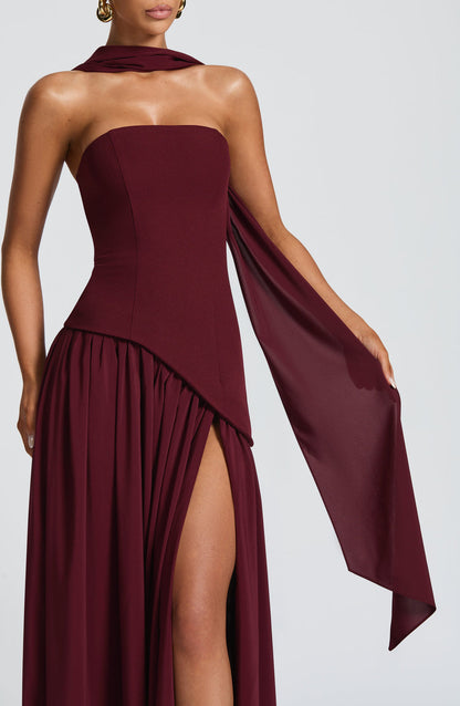 Malana Off shoulder Maxi Dress