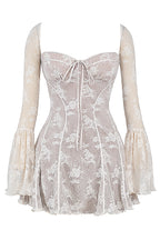 Alyia Chic Lace Corset Dress
