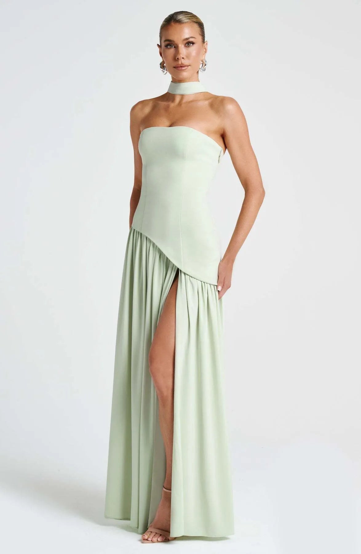 Malana Off shoulder Maxi Dress