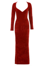 Angelic Red Maxi Dress