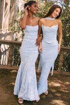 CASSIA CORSET MAXI DRESS