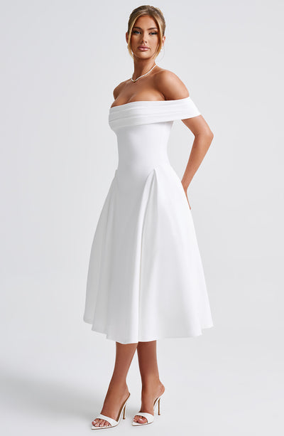 Mesha Elegant Midi Dress