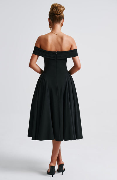 Mesha Elegant Midi Dress