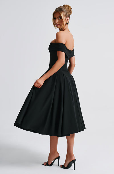 Mesha Elegant Midi Dress