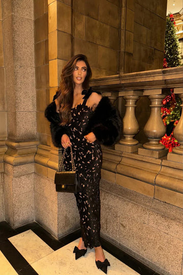 ALERNA ELEGANT MAXI DRESS BLACK – Aclosy