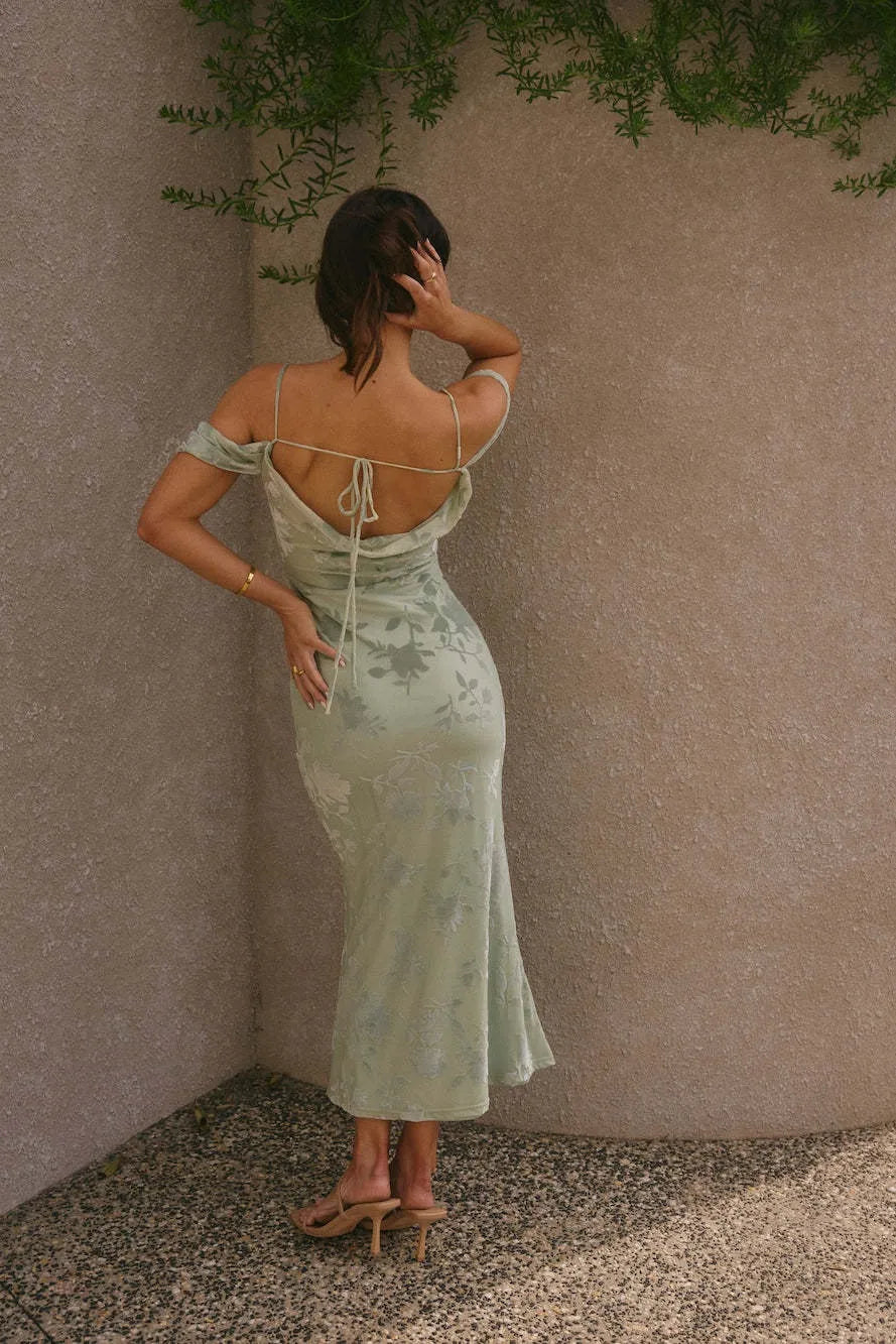 Gia Backless Maxi Strapless Dress