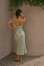 Gia Backless Maxi Strapless Dress