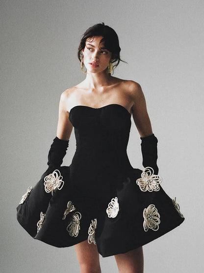 MEU CHARMING MINI DRESS