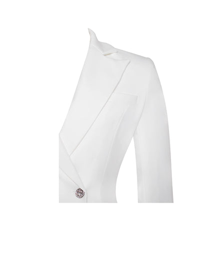 ELERKA MINI FUR SLEEVED BLAZER