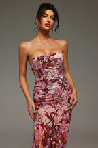 CHIC ELEGANT BACKLESS MAXI DRESS