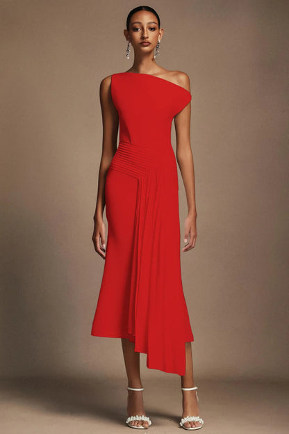 Jekia One shoulder Maxi Dress