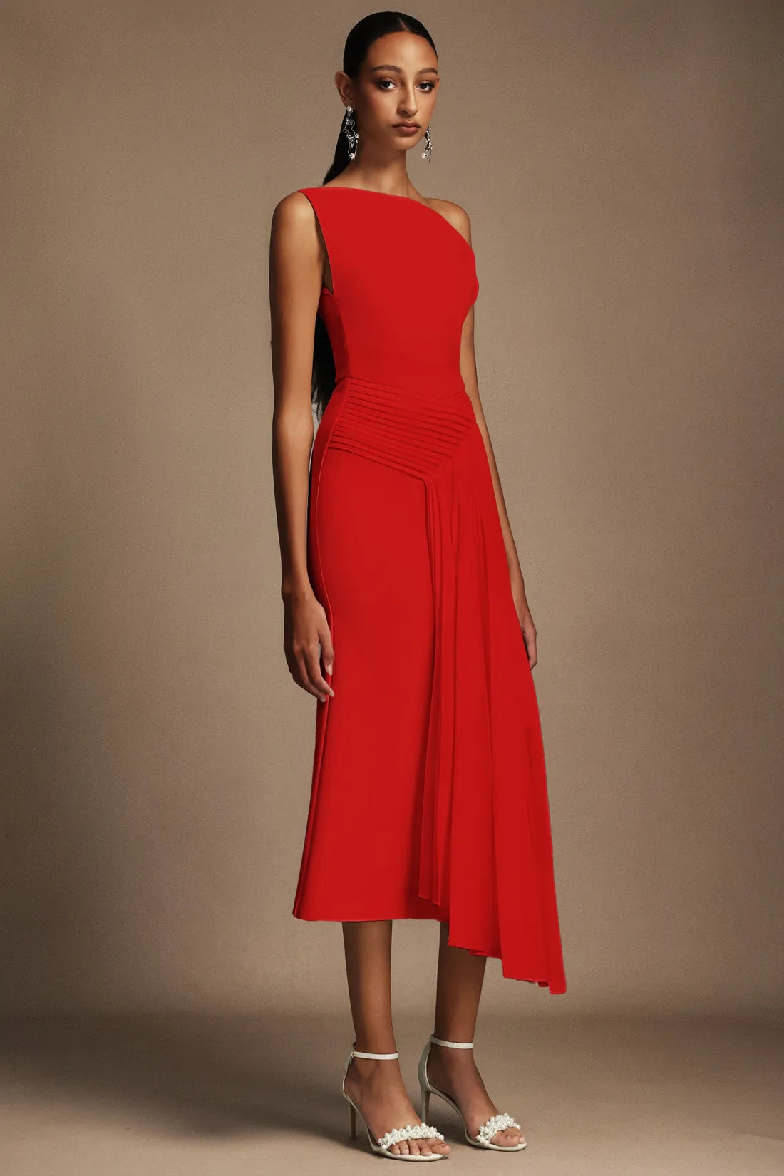 Jekia One shoulder Maxi Dress