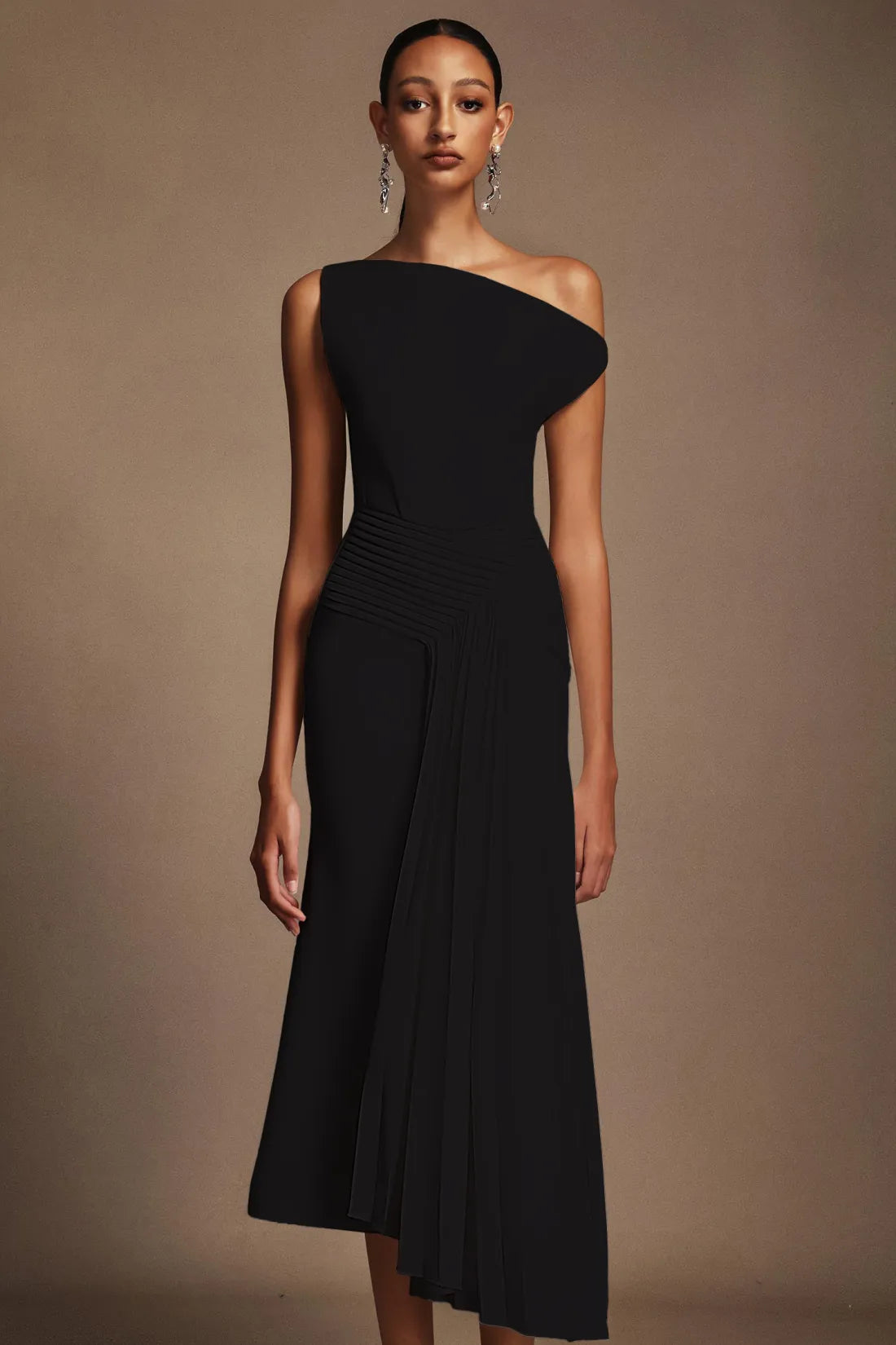 Jekia One shoulder Maxi Dress