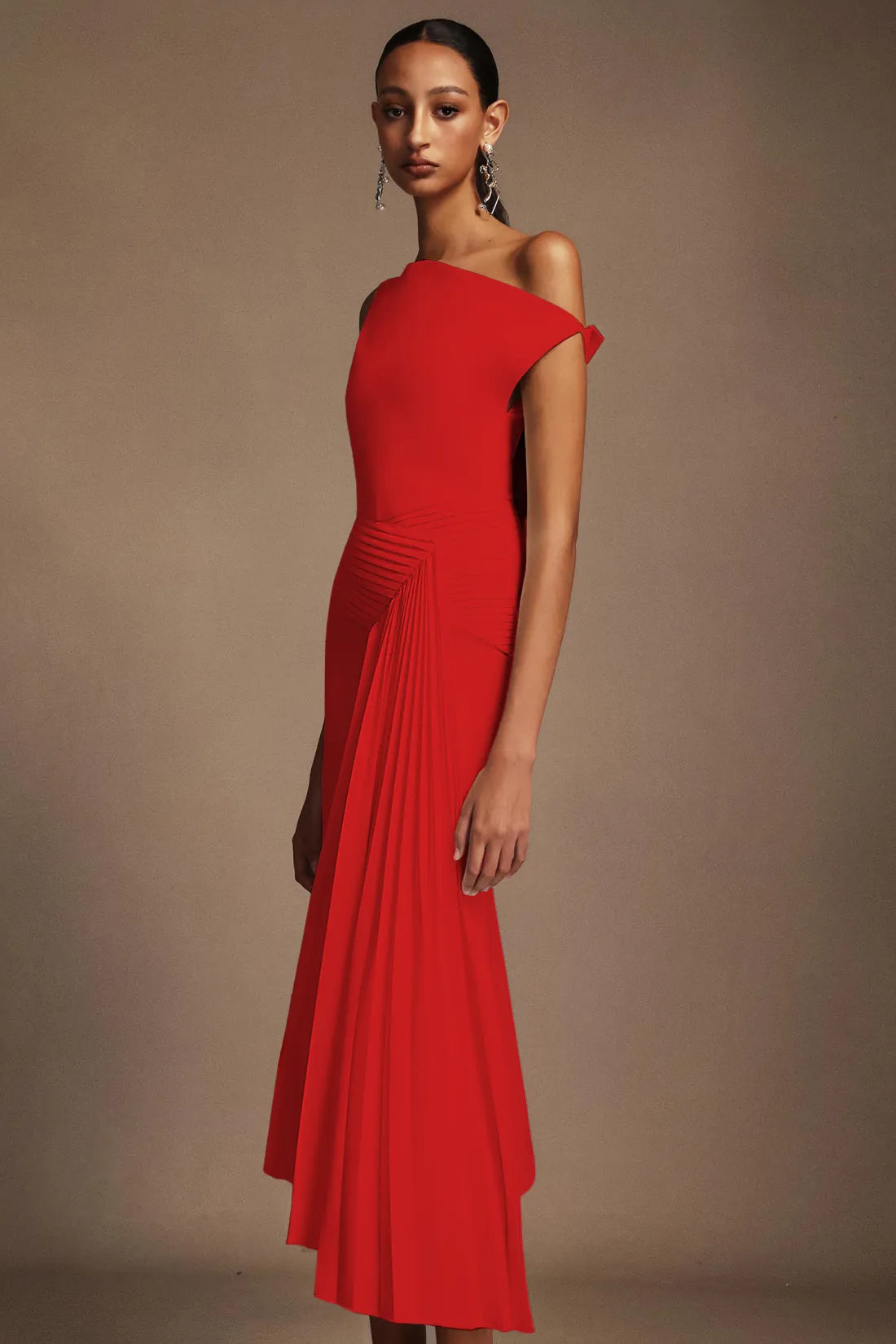 Jekia One shoulder Maxi Dress