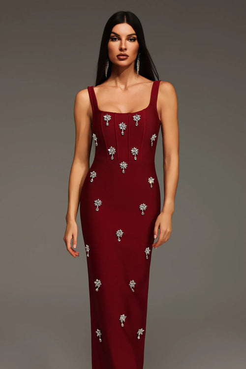 RENNA ELEGANT PARTY MAXI DRESS (Copy) Aclosy