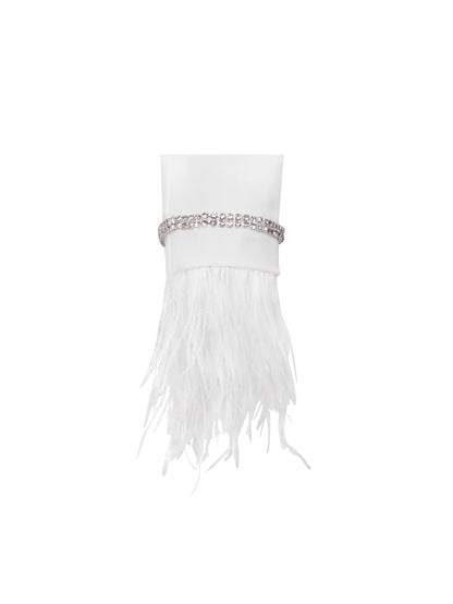 ELERKA MINI FUR SLEEVED BLAZER