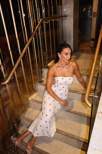 Tara Elegant Bandage Sparkle Party Dress