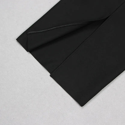 Alyia One Shoulder Red Rose Mid Dress