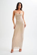 ALEINA BACKLESS MAXI DRESS