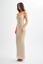 ALEINA BACKLESS MAXI DRESS