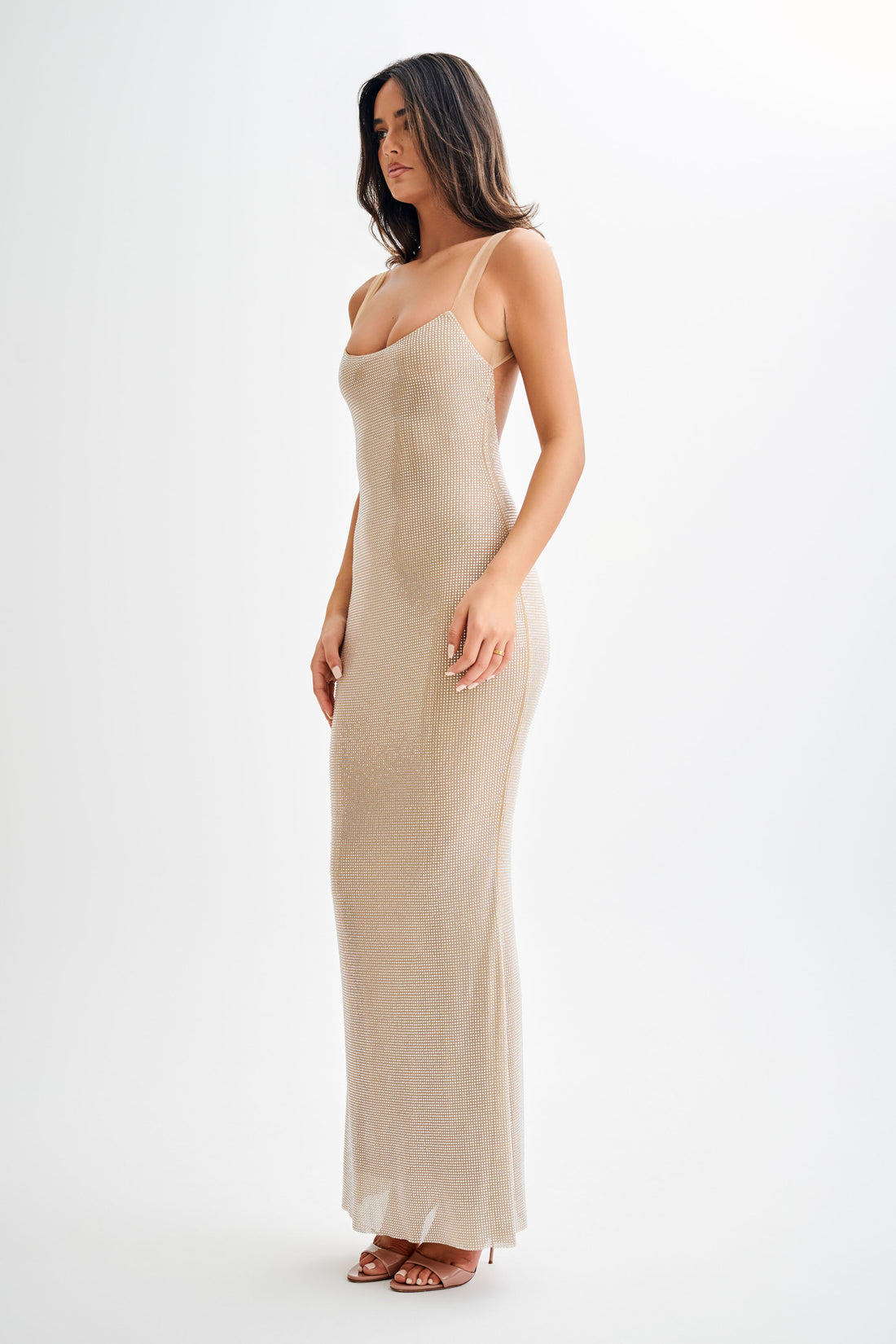 ALEINA BACKLESS MAXI DRESS