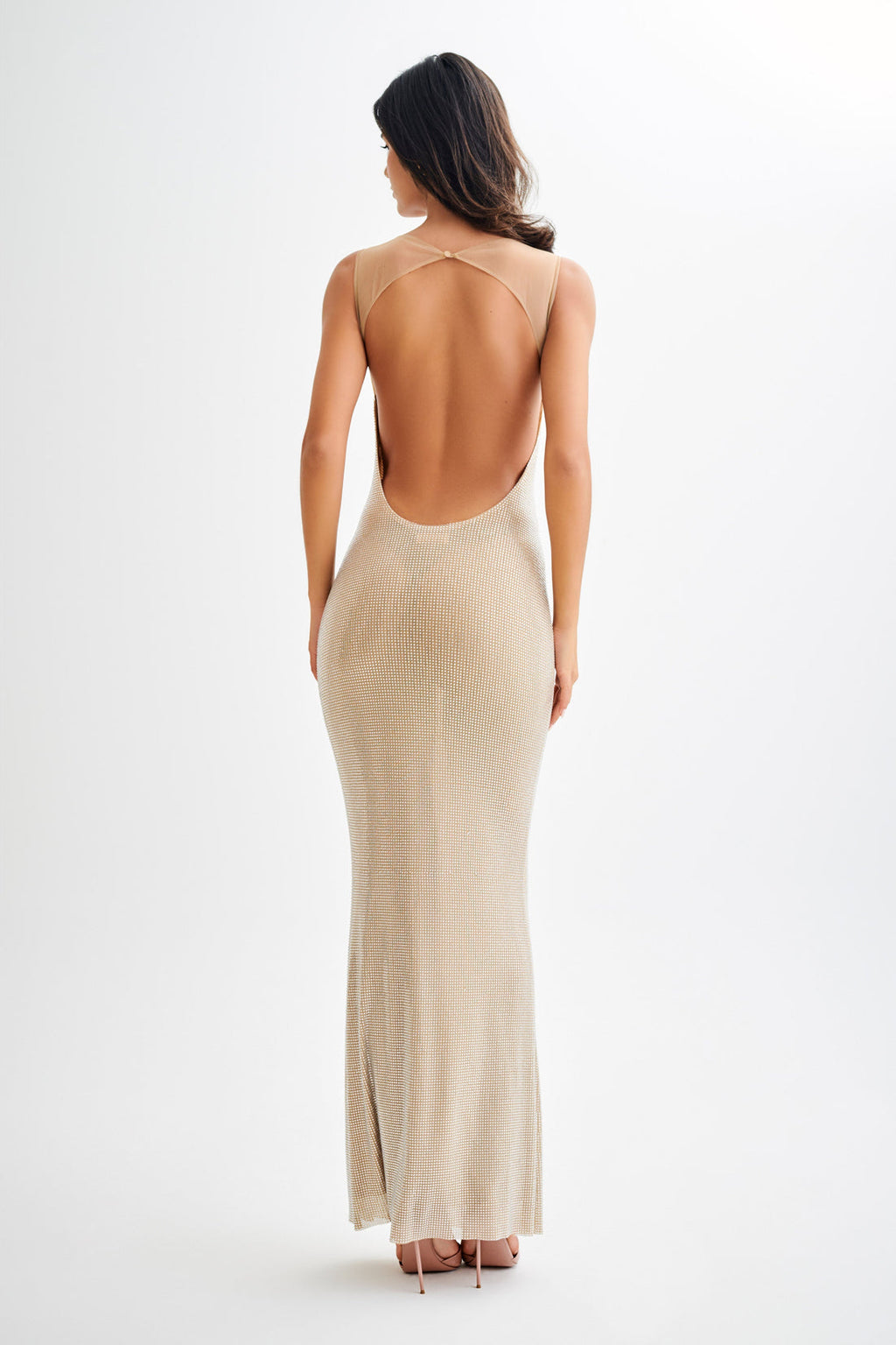 ALEINA BACKLESS MAXI DRESS