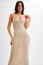 ALEINA BACKLESS MAXI DRESS