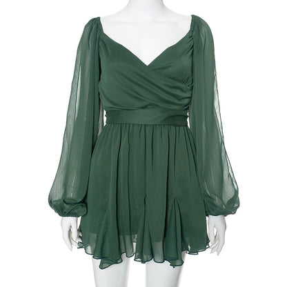 Allure Ruffle Mini Dress